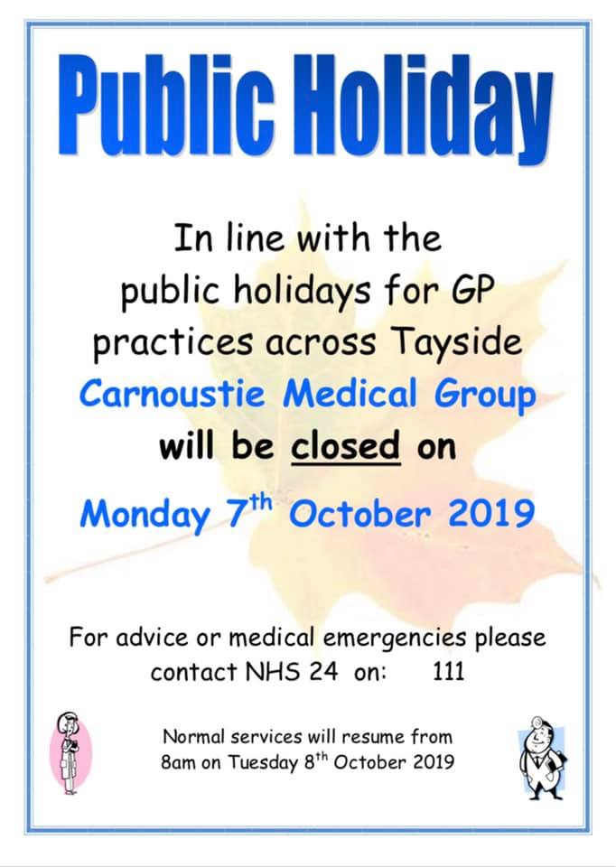 Image of the October closures poster